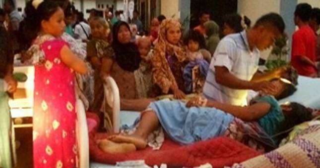 Korban Gempa Pidie Jaya Aceh 102 Orang