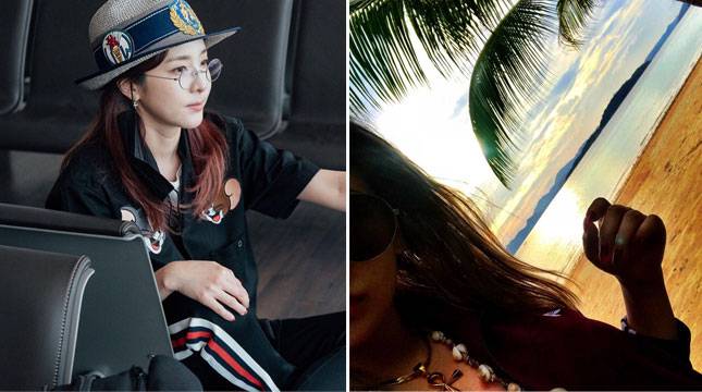 Sama-sama di Filipina, Intip Yuk Gaya Liburan CL dan Dara Mantan Personil 2NE1