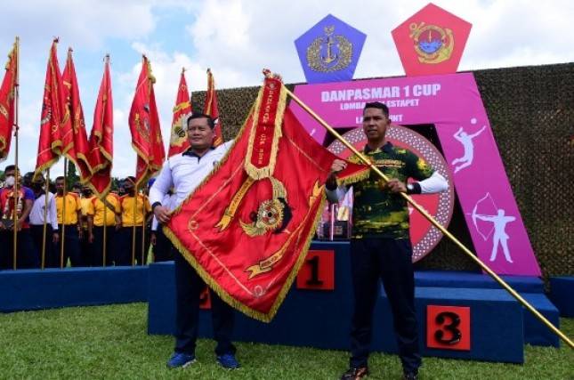 Puncak Perlombaan HUT Pasmar 1 Digelar di Mabes AL