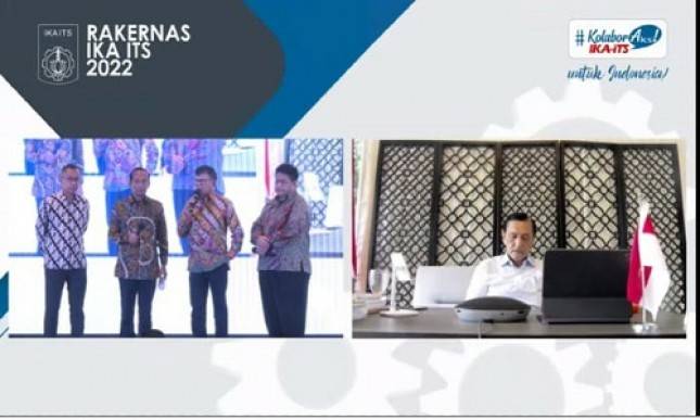 Kepada Menko Luhut & Airlangga, Ketum IKA ITS Beberkan Keunggulan Formula R-5 dan OceanFarmITS