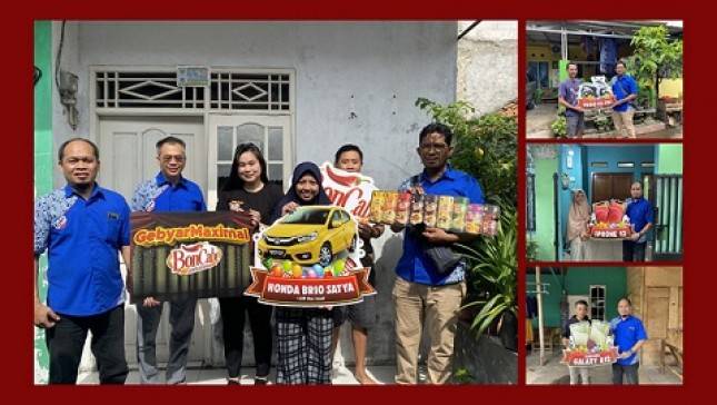 Pengundian Gebyar Maximal BonCabe Bertabur Bintang dan Hadiah