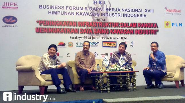Rakernas Himpunan Kawasan Industri XVIII 2017, Sanny Sampaikan Keluhan HKI