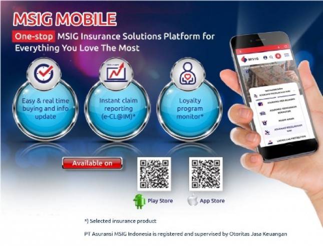 MSIG Indonesia Hadirkan Aplikasi MSIG Mobile,  Solusi Praktis untuk Kemudahaan Berasuransi 