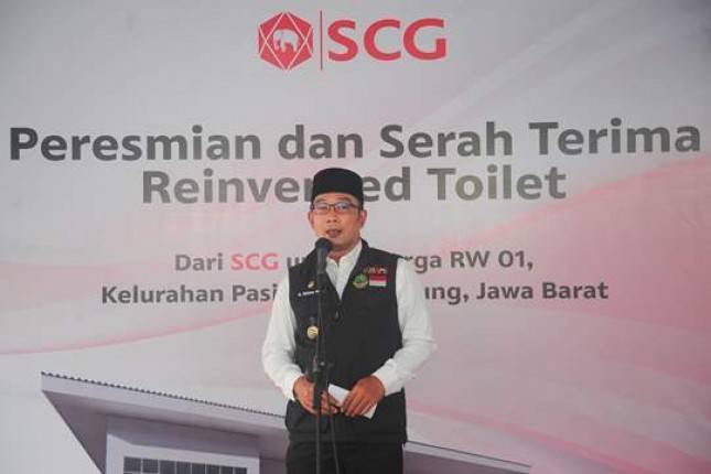SCG Resmi Serahkan Toilet Canggih 'Reinvented Toilet' Ajak Masyarakat Jaga Sungai Citarum