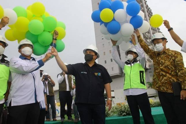 Sambangi Proyek Hunian TOD Margonda, ERICK THOHIR: Kolaborasi BTN dengan BUMN Lain Jawab Kebutuhan Hunian Bagi Milenial
