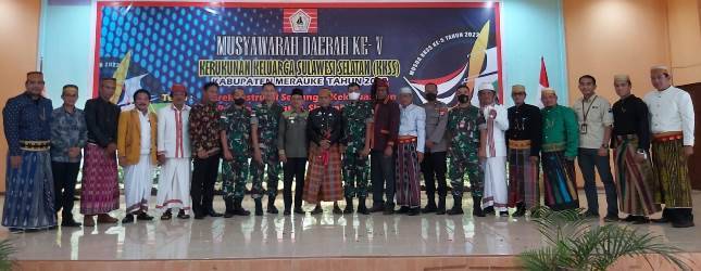 Kasiter Korem 174 Merauke Hadiri Pembukaan Musda Ke V KKSS