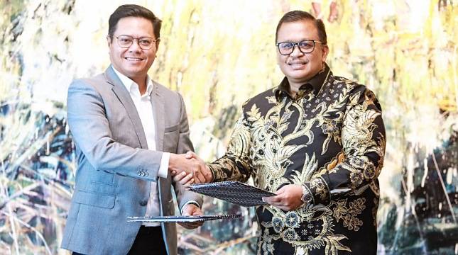 Anak Usaha Krakatau Steel dan Amman Mineral Industri Teken Product Purchase Agreement untuk Penyediaan Air Industri 