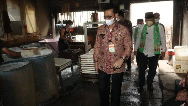 Mentan SYL Tinjau Produksi Tahu di Jakarta, Pastikan Ketersediaan Kedelai Aman
