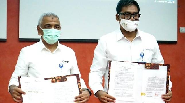 Pertamina Hulu Indonesia dan Pertamina Foundation Teken MoU Program Blue Carbon Initiative di Wilayah Delta Mahakam