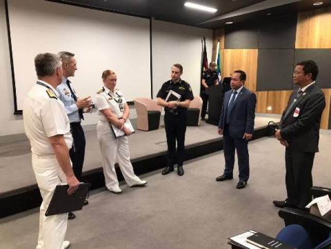 Bakamla RI dan DPD RI Lakukan Kunker Kemaritiman ke Australia 