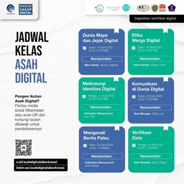 Gandeng Saka Millenial Jateng, Kemenkominfo Bersama Meta dan GNLD Siberkreasi Rilis Kelas Asah Digital