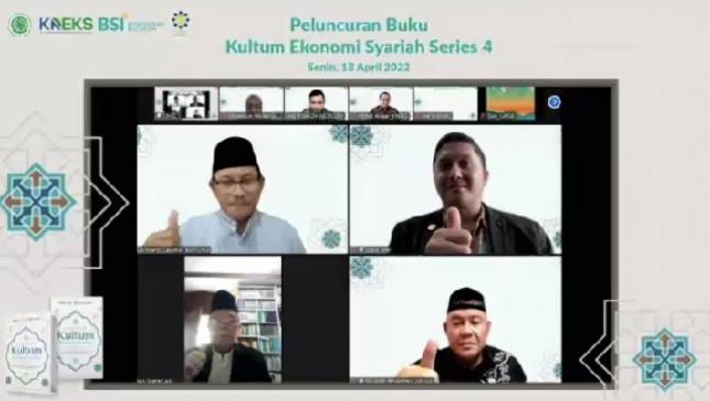 BSI - KNEKS, MUI dan Laznas BSMU Gelar Peluncuran Buku Kultum Ekonomi Syariah