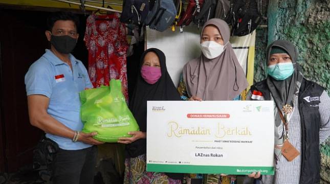 LKC-DD Kolaborasi dengan LAZNas Pertamina Hulu Rokan Jakarta Salurkan 100 Paket Sehat Berbagi Manfaat