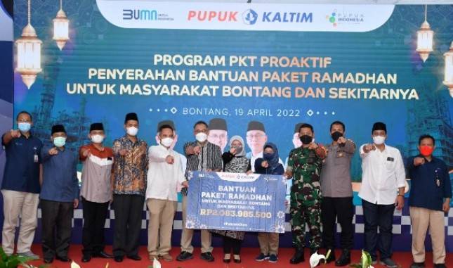 PKT Donasikan Paket Ramadan 1443 H Senilai Rp2,06 Miliar