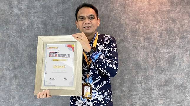 Link Net Raih Penghargaan Indonesia Human Resources Awards 2022