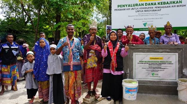 Dompet Dhuafa Bersama Maybank Hadirkan Sumur Bor Di Timor Tengah Selatan Penuhi Kebutuhan Air Bersih