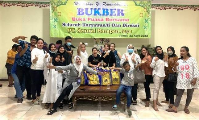 Silaturahmi dan Buka Puasa Bersama PT Sentral Harapan Jaya Selalu Dinanti Karyawan