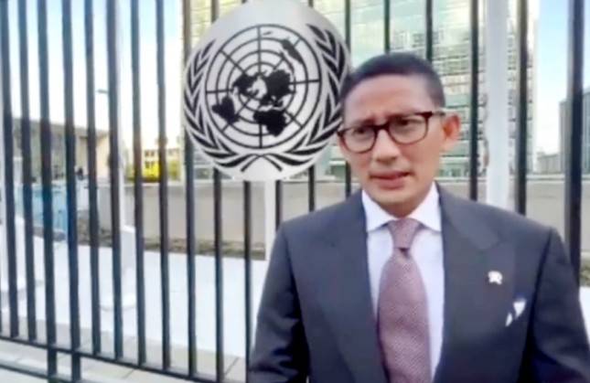 Membanggakan! Di Sidang Umum PBB Menteri Sandiaga Beberkan Keberhasilan RI Jadi Acuan Dunia...