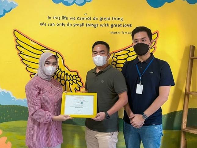 Terharu! Perusahaan Pialang Berjangka Ini  Lewat ValburyBerbagi dan Pita Kuning Bantu Anak Sembuh dari Kanker