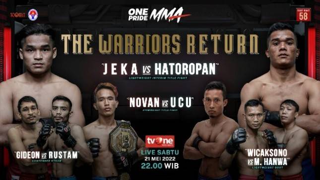 One Pride Fight Night 58 &ldquo;The Warriors Return&rdquo;