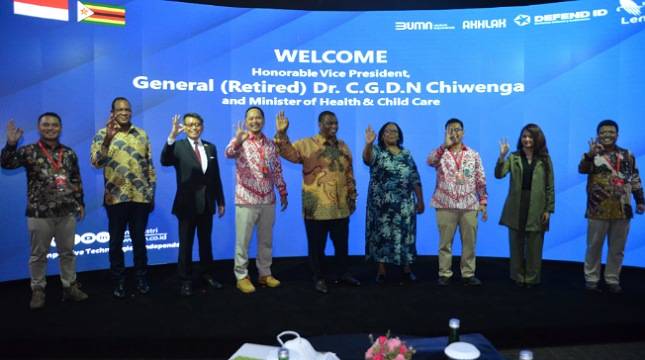 Kunjungi Len, Wapres Zimbabwe Jajaki Kerja Sama Bidang Transportasi Kereta dan Energi Surya