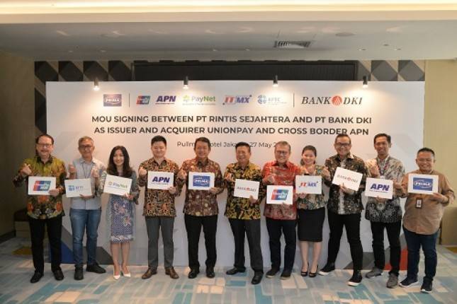 Perluas Jaringan Transaksi Antar Negara,  Bank DKI Tandatangani MoU dengan PT Rintis Sejahtera