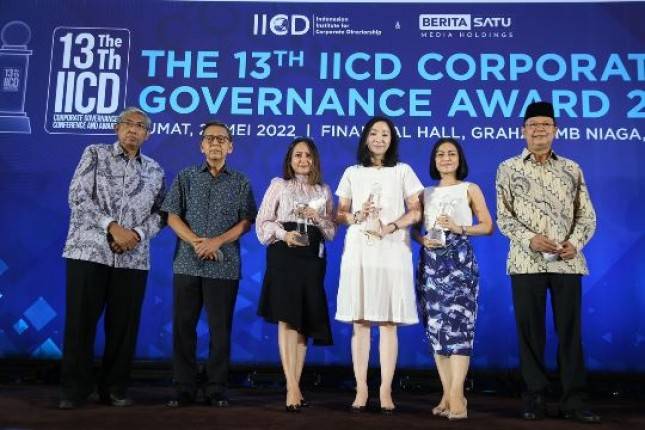 BCA Raih Penghargaan  he Best Overall Big Caps di Ajang The 13th IICD Corporate Governance Award 2022