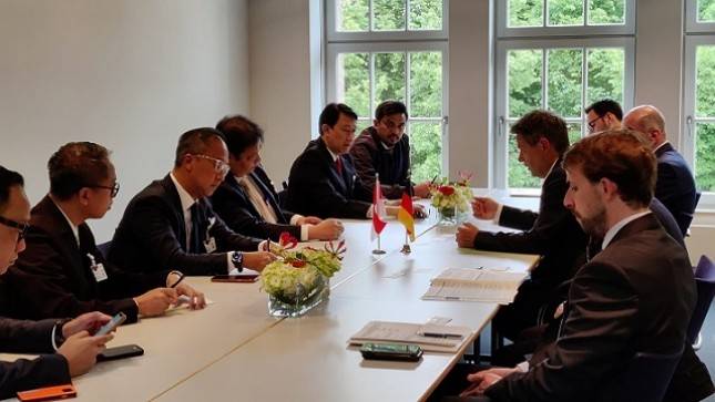 Menperin Agus Siap Perkuat Kerja Sama RI - Jerman