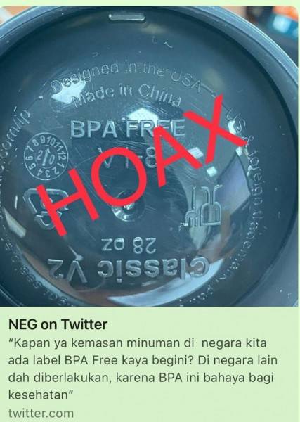 Sebar Hoax BPA Galon,&nbsp; Netizen Ramai Hujat Akun Buzzer