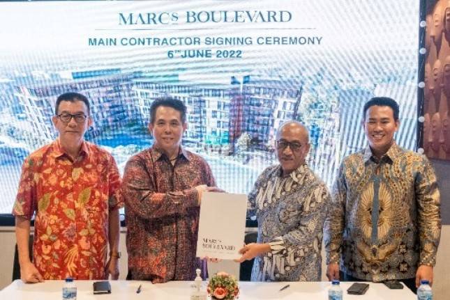 Triniti Land Tunjuk PT Totalindo Eka Persada Tbk Jadi Kontraktor Utama Condovilla PAUL & PRIVE @ Marc's Boulevard Batam