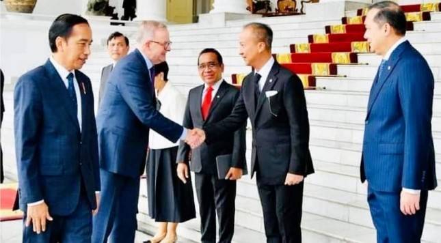 Dampingi Jokowi Bertemu PM Australia, Menperin Agus Bahas Peningkatan Ekspor dan Investasi Industri 