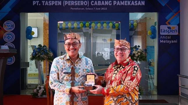 Komitmen Tingkatkan Pelayanan, TASPEN Resmikan Gedung Kantor Cabang Pamekasan