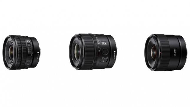 Sony Perkenalkan Tiga Lensa E-Mount APS-C Wide-Angle Luar Biasa