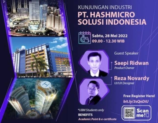 Tingkatkan Industry Knowledge Digital bagi Talenta Muda, HashMicro Terima Kunjungan UBM