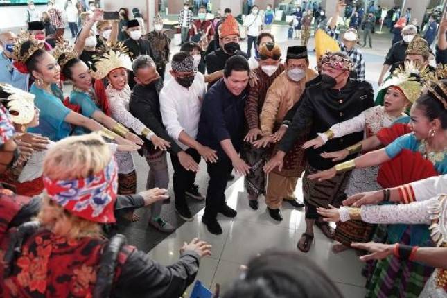 Menteri BUMN Erick Thohir Ingin Terus Jaga Kesejahteraan Seniman dan Budayawan Indonesia