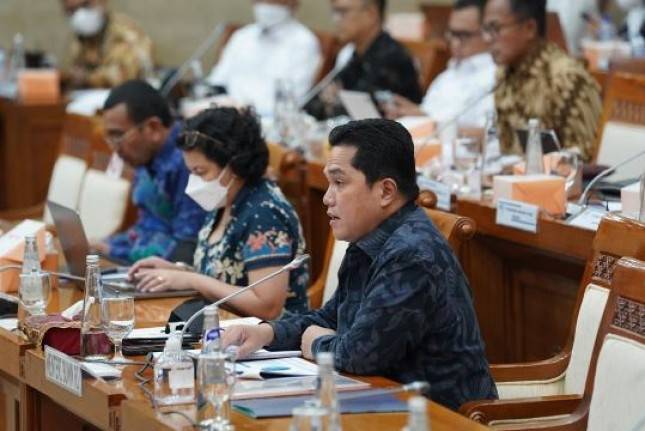 Menteri BUMN Erick Thohir: Rasio Utang BUMN Turun Jadi 35 Persen