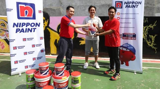 Kolaborasi Vindes X Nippon Paint Ciptakan Lapangan Hebat untuk Warga Sehat
