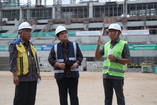 Menpora Zainudin Amali Nilai Pembangunan Indoor Multifunction Stadium Tingkatkan Prestasi Olahraga 
