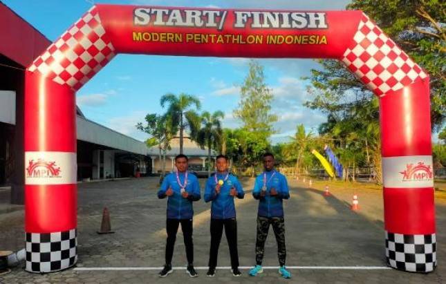 Peroleh Juara 1 Prajurit Yonkomlek 2 Mar pada Ajang Pentathlon 2022