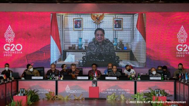 Di Sherpa Meeting ke-2, Menko Airlangga Serukan Negara Anggota G20 Bersatu untuk Atasi Permasalahan Global