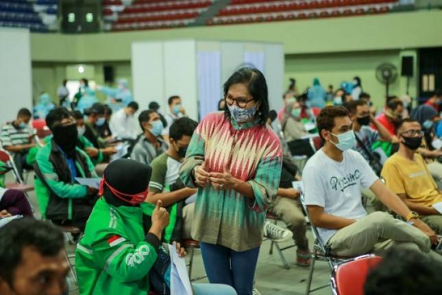 Lebih Dari 70 Persen Mitra Pengemudi Grab Indonesia Telah Divaksin Booster