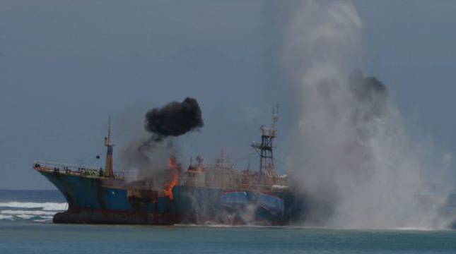 Tenggelamkan 10 Kapal Asing Pelaku Illegal Fishing, Ini Penjelasan Kementerian Kelautan Perikanan