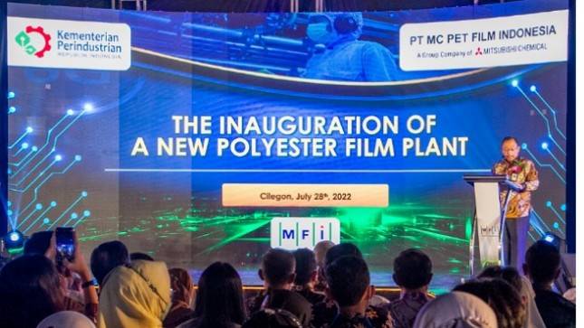 Industri Polyester Film Meroket, Kemenperin Apresiasi PT MFI Tambah Investasi Rp2,3 Triliun