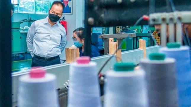 Utilisasi Tembus 70%, Menperin Agus: Industri TPT Mulai Pulih, Tahan Banting Dihajar Pandemi