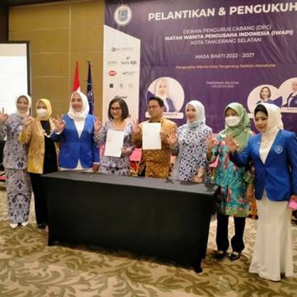 Penciptaan Lapangan Kerja Melalui Pemberdayaan Perempuan, OK OCE Gandeng IWAPI DPC Tangsel