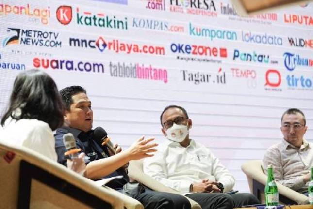 Menteri Erick Thohir : BUMN Jangan Jadi Dinosaurus Karena tak Mampu Beradaptasi