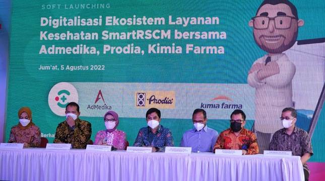 RSCM dan Kimia Farma Apotek Luncurkan Layanan Tebus Resep Online Melalui Aplikasi SmartRSCM