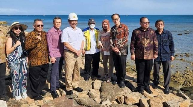 Didampingi Bos Jababeka Grup, Menko Luhut dan Menteri Basuki Sambangi KEK Tanjung Lesung