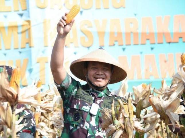 TNI AD Optimalkan Program Ketahanan Pangan dan Ketersediaan Air