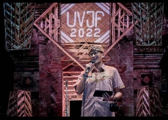 Ubud Village Jazz Festival 2022 Resmi Digelar, Menparekraf Sandiaga Uno Apresiasi Komitmen Stakeholders Pariwisata Bali